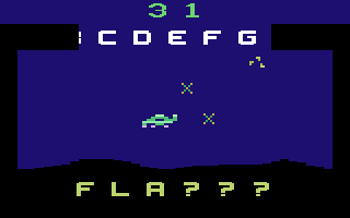 Word Zapper screenshot 3 for Atari 2600